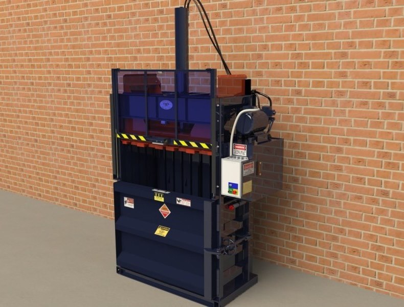 Cardboard balers, trash compactors and other recycling